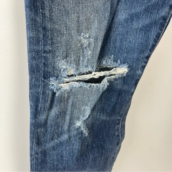 Citizens of Humanity Liya High Rise Classic Fit Crop with Distressed Hem, 26 - Picture 6 of 14